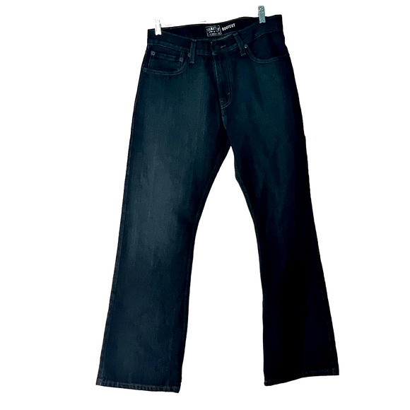 Levi Strauss Signature Womens Jeans Long Bootcut Denim Blue W 32" Inseam 30 - Picture 3 of 11